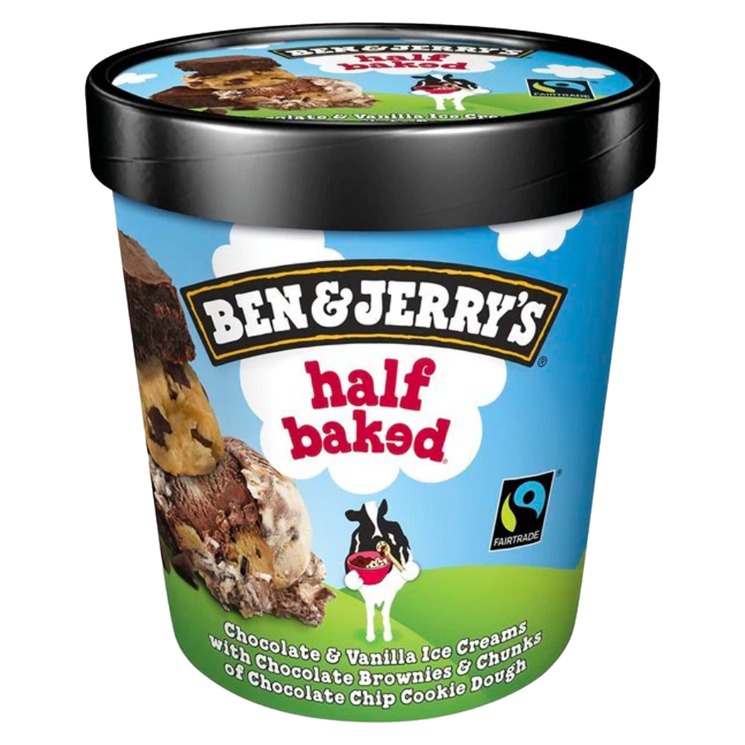 Ben & Jerry's Half Baked 465ml - Varsego